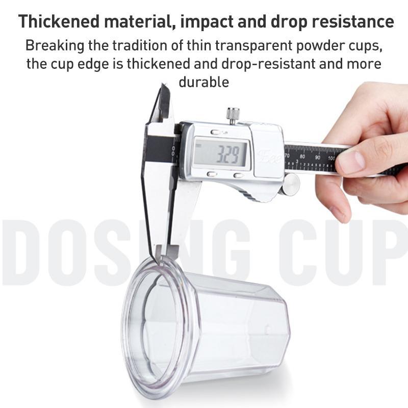 Precision Espresso Dosing Cup Transparent PC Grinder Cup For Portafilters 3