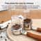 Precision Espresso Dosing Cup Transparent PC Grinder Cup For Portafilters 7
