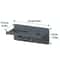 Thermomix Wall Mount Organizer Shelf With Hooks Space Saving Rack 4