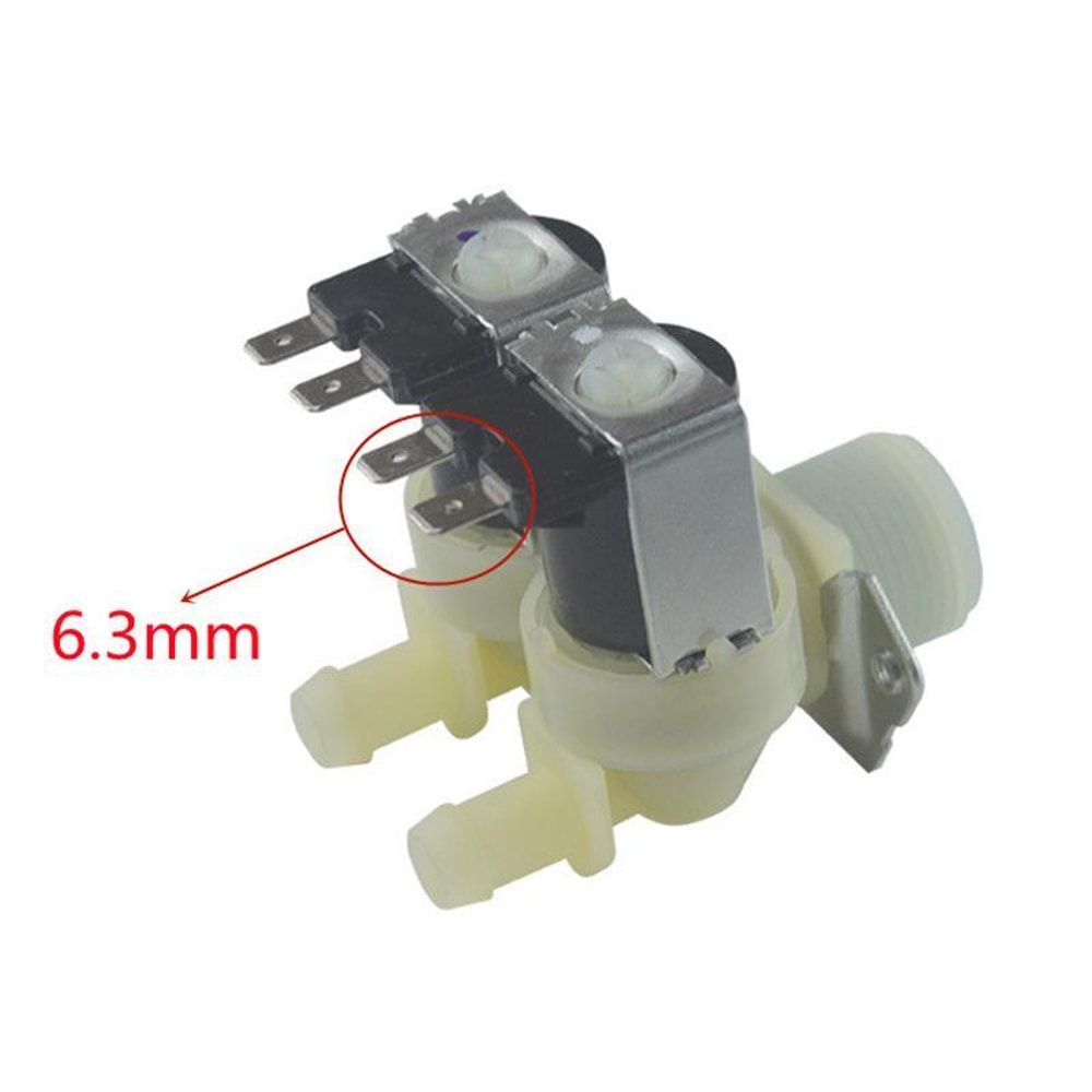 Washer Dual Inlet Valve Water Control Solenoid Replacement 3