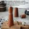 Espresso Distribution Tool With Wooden Stand Stainless Steel Coffee Needle Stirrer 2