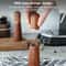 Espresso Distribution Tool With Wooden Stand Stainless Steel Coffee Needle Stirrer 6
