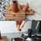 Espresso Distribution Tool With Wooden Stand Stainless Steel Coffee Needle Stirrer 1