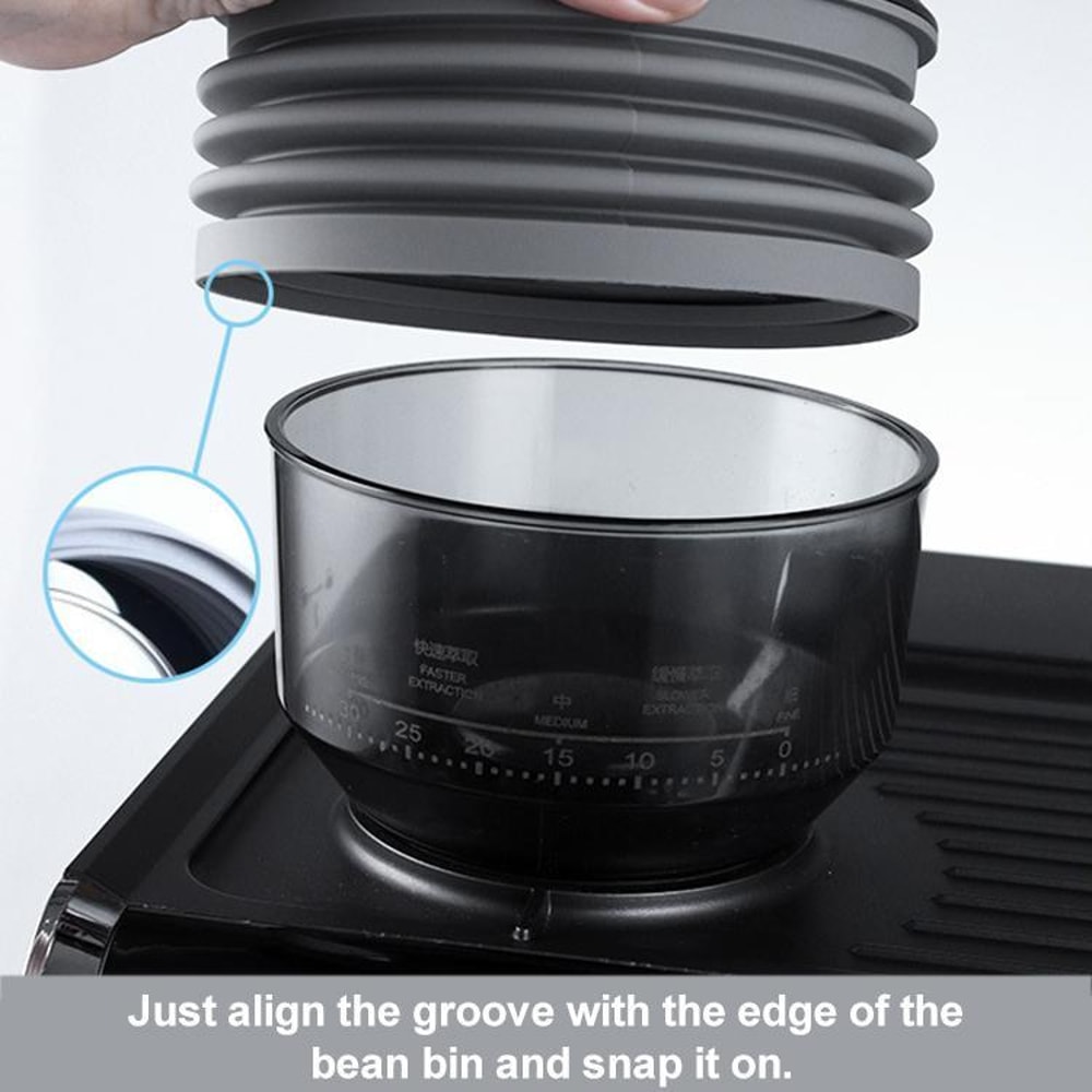 Silicone Hopper Bellows Air Blower for Coffee Grinder Cleaning