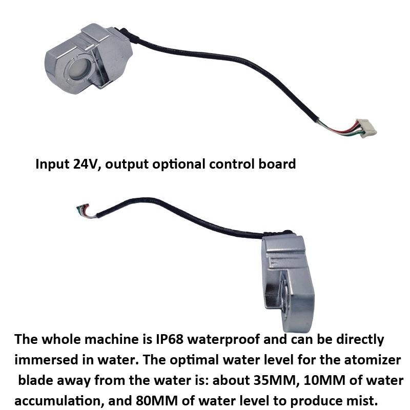 Ultra Thin Ultrasonic Mist Maker T Shaped 24V High Output Fogger Head For Humidifiers Decor 1