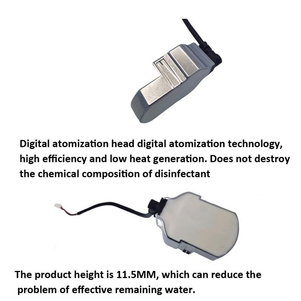 Ultra Thin Ultrasonic Mist Maker T Shaped 24V High Output Fogger Head For Humidifiers Decor 3