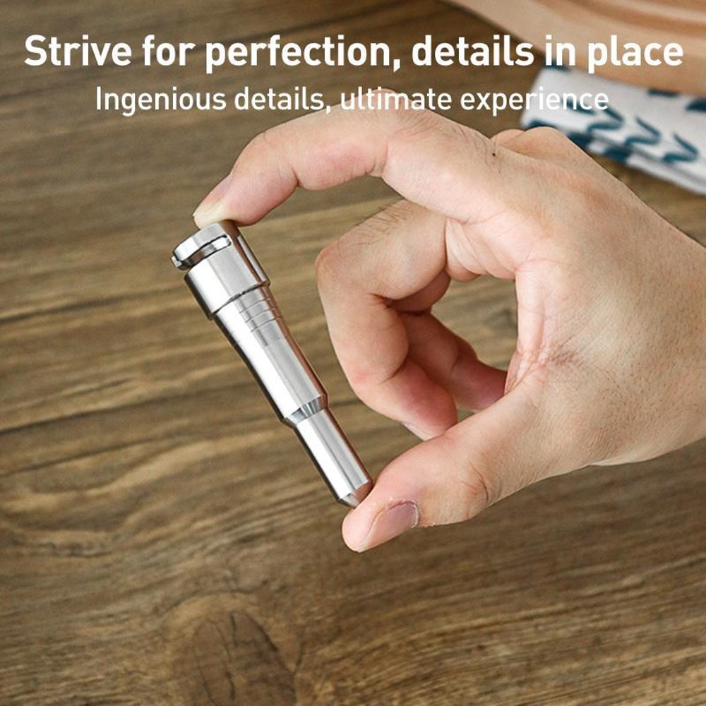 Steam Wand Nozzle Stainless Steel Snap On Upgrade for Perfect Microfoam