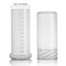 Adjustable Transparent Beard Brush Travel Case Portable Grooming Storage Tube 2