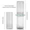 Adjustable Transparent Beard Brush Travel Case Portable Grooming Storage Tube 3