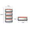 6 Blade Open Back Razor Refills for Men Precision Shaving Cartridges Sensitive Skin Comfort