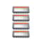 6 Blade Open Back Razor Refills for Men Precision Shaving Cartridges Sensitive Skin Comfort