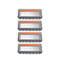 6 Blade Open Back Razor Refills for Men Precision Shaving Cartridges Sensitive Skin Comfort
