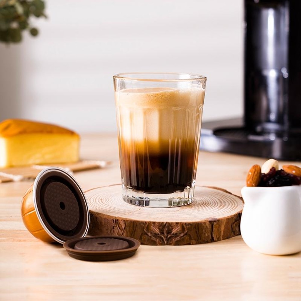 Reusable Vertuoline Coffee Capsule Cap Silicone Lid For Nespresso Vertuo Pods 8
