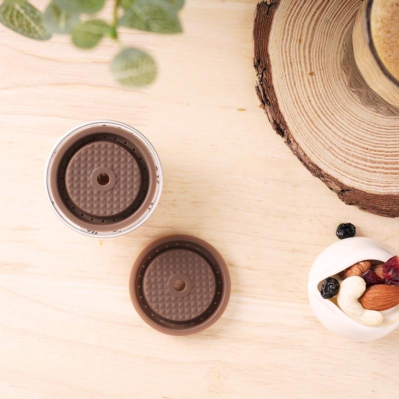 Reusable Vertuoline Coffee Capsule Cap Silicone Lid For Nespresso Vertuo Pods 1