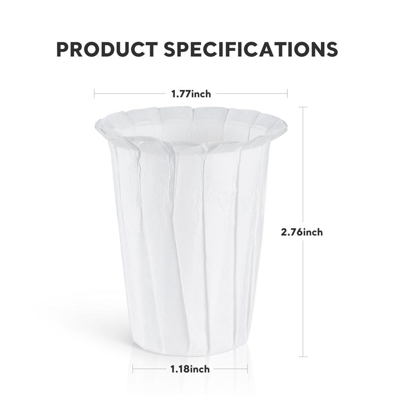 Disposable Paper Coffee Filters Eco Friendly Refill Cups 1