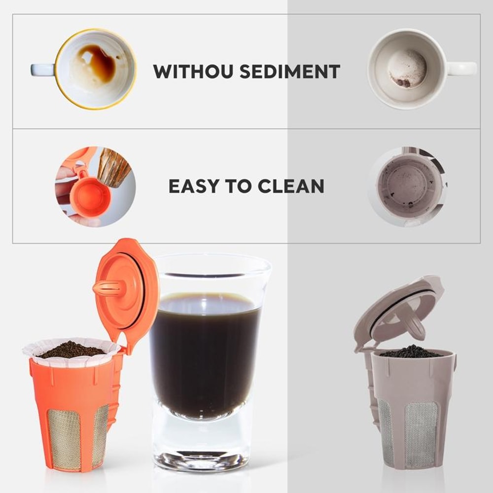 Disposable Paper Coffee Filters Eco Friendly Refill Cups 6