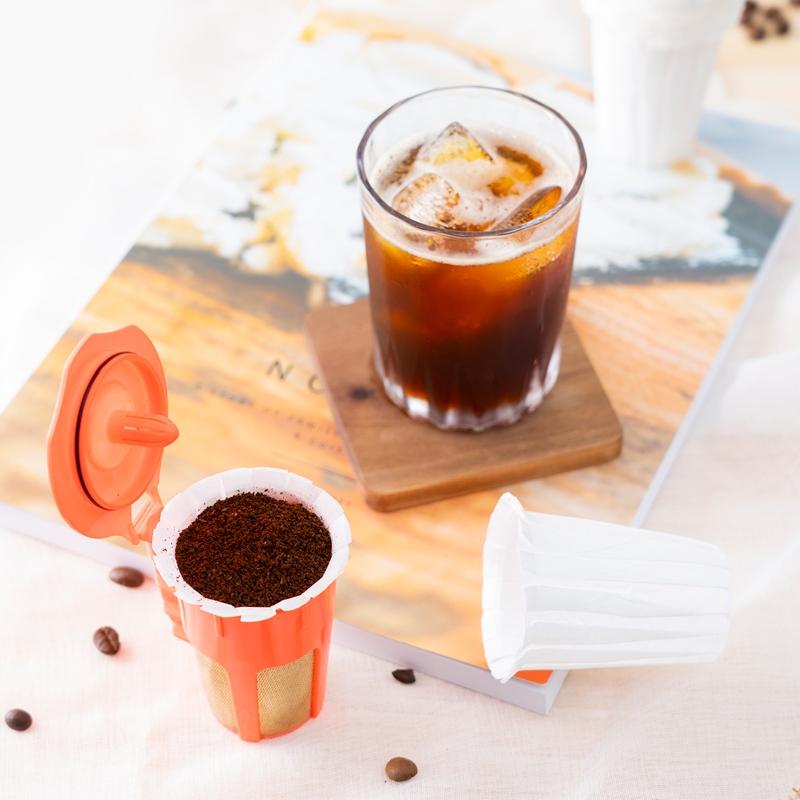 Disposable Paper Coffee Filters Eco Friendly Refill Cups 7