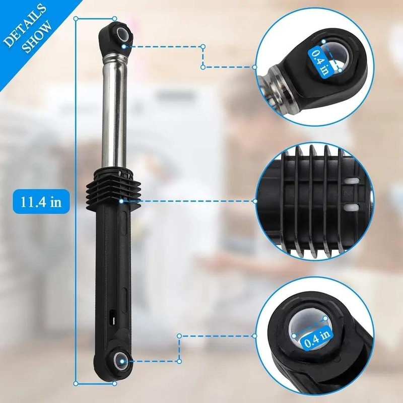 Washing Machine Shock Absorber Set Quiet Drum Stabilizer Replacement Kit 4