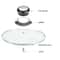 Heat Resistant Pot Lid Handle Stainless Steel Replacement Knob With Anti Scald Grip 1