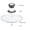 Heat Resistant Pot Lid Handle Stainless Steel Replacement Knob With Anti Scald Grip 1
