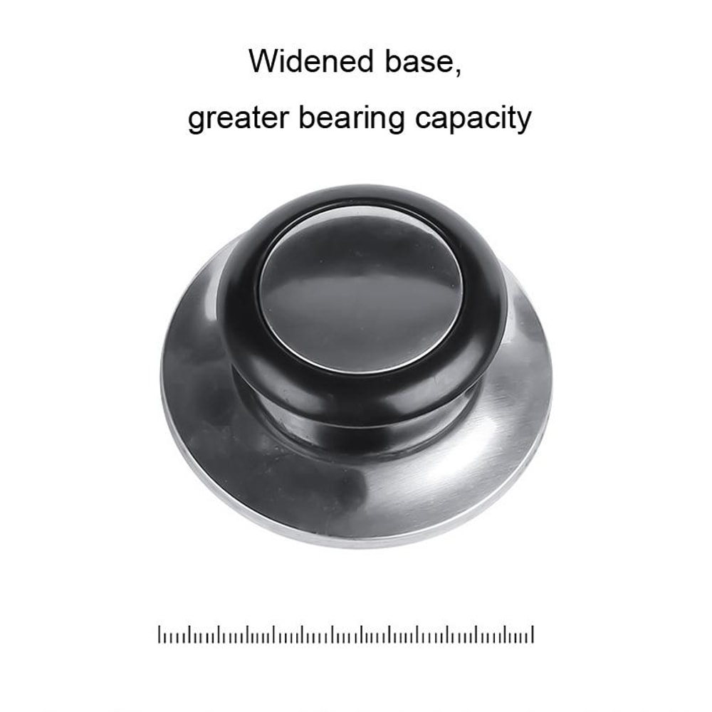 Heat Resistant Pot Lid Handle Stainless Steel Replacement Knob With Anti Scald Grip 3
