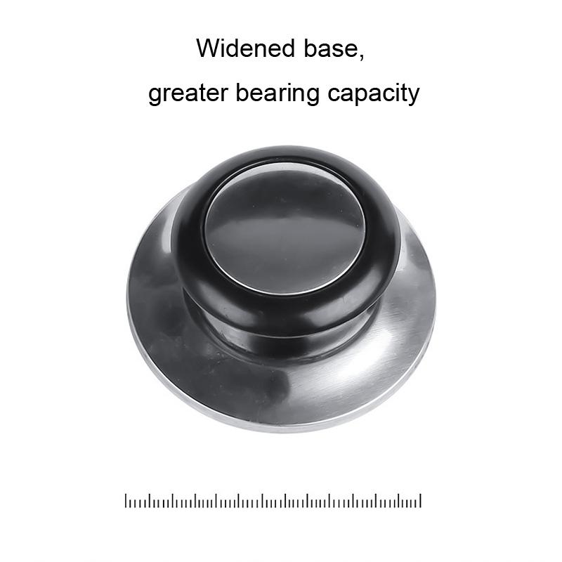Heat Resistant Pot Lid Handle Stainless Steel Replacement Knob With Anti Scald Grip 3