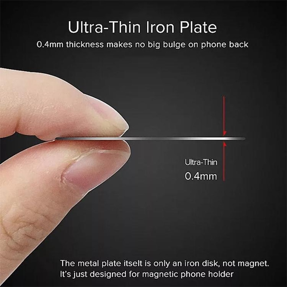 Magnetic Metal Plates For Car Phone Mount Universal Adhesive Discs For GPS Holders 4