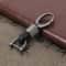 Braided Metal Key Chain With Belt Loop Durable Car Key Holder For Everyday Carry 6