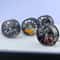 Brake Disc Keychain Metal Wheel Hub Pendant Durable Car Lover Gift 0
