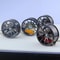 Brake Disc Keychain Metal Wheel Hub Pendant Durable Car Lover Gift 0