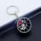 Brake Disc Keychain Metal Wheel Hub Pendant Durable Car Lover Gift 8