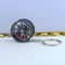 Brake Disc Keychain Metal Wheel Hub Pendant Durable Car Lover Gift 3