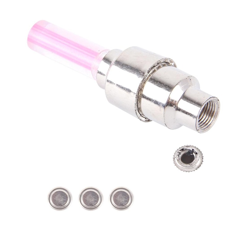 LED Tire Valve Lights For Cars Bikes Motorcycles Night Safety Wheel Lights 2