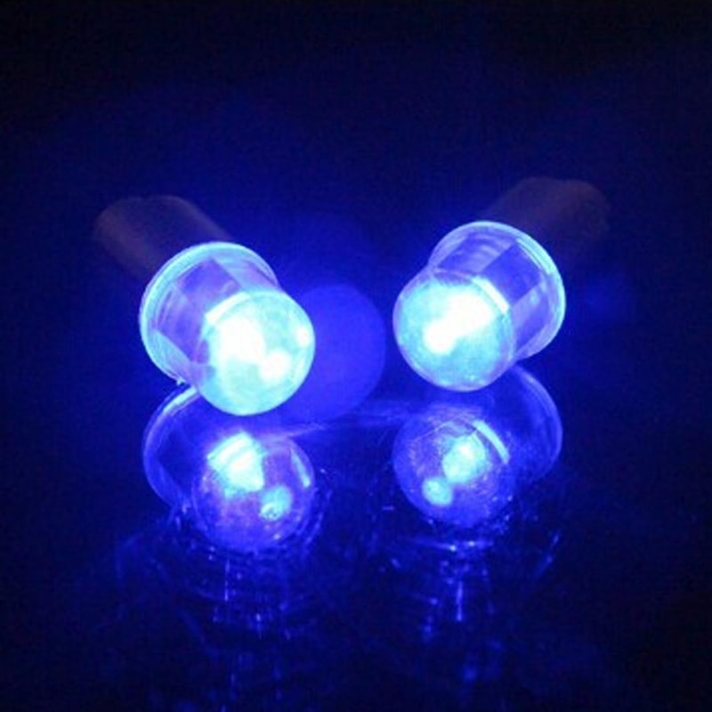 LED Valve Cap Lights For Car Bike Waterproof Tire Wheel Safety Lights 4