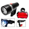 Ultra Bright LED Bike Light Set Waterproof Front Headlight Rear Safety Flashlight 0