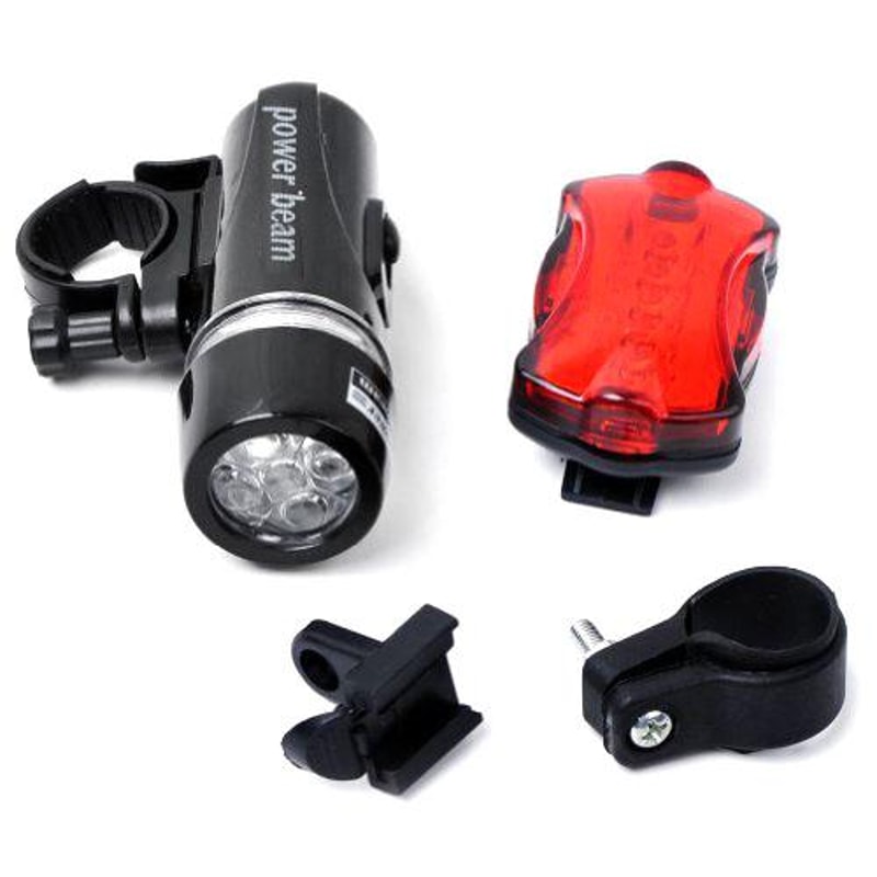 Ultra Bright LED Bike Light Set Waterproof Front Headlight Rear Safety Flashlight 10