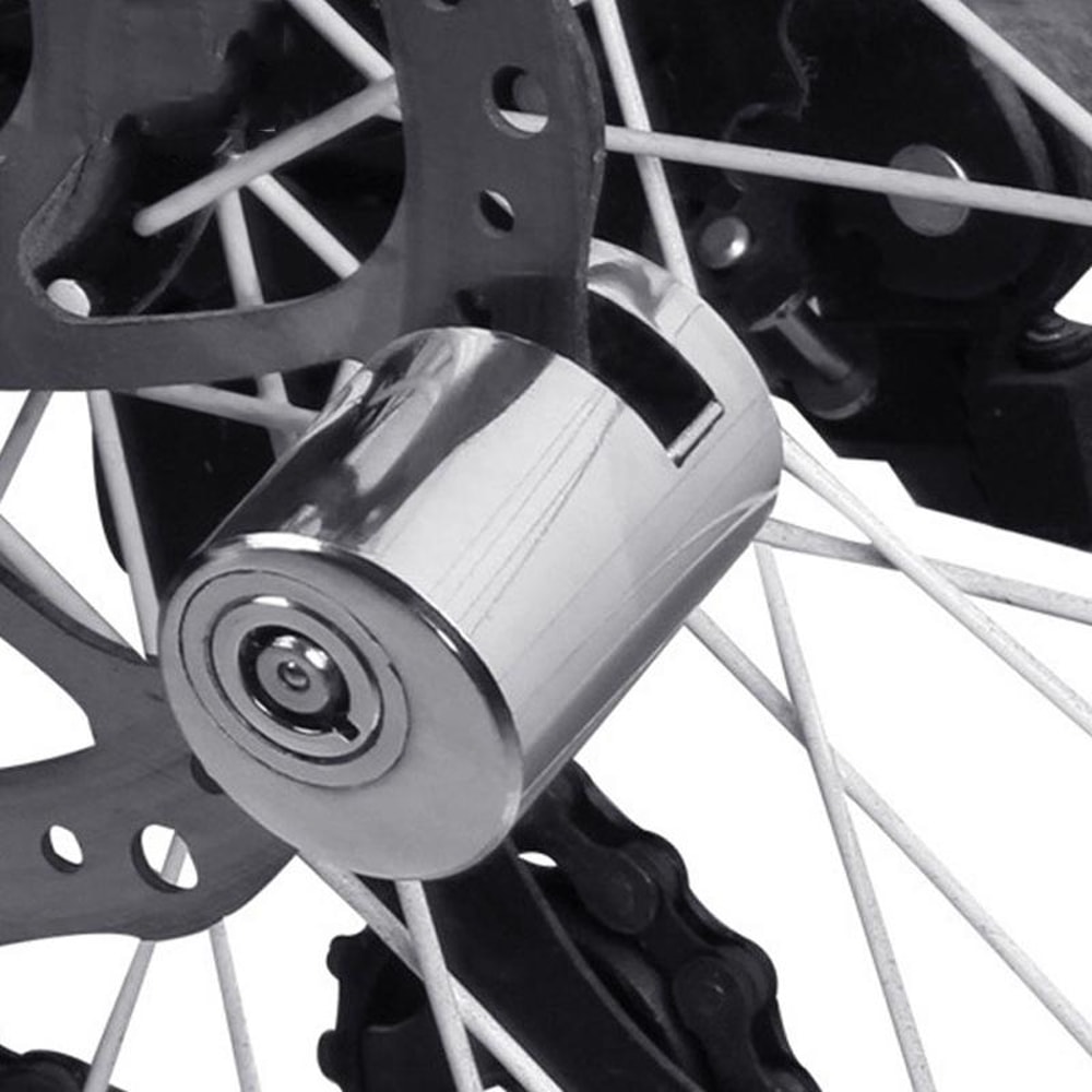 BG A7 Heavy Duty Bicycle Disc Brake Lock Anti Theft Keyless Security For Bikes Motorcycles 0