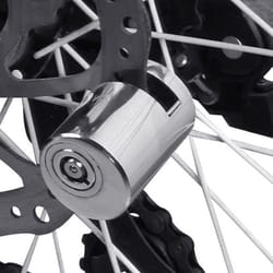 bg a7 heavy duty bicycle disc brake lock anti theft keyless security for bikes & motorcycles