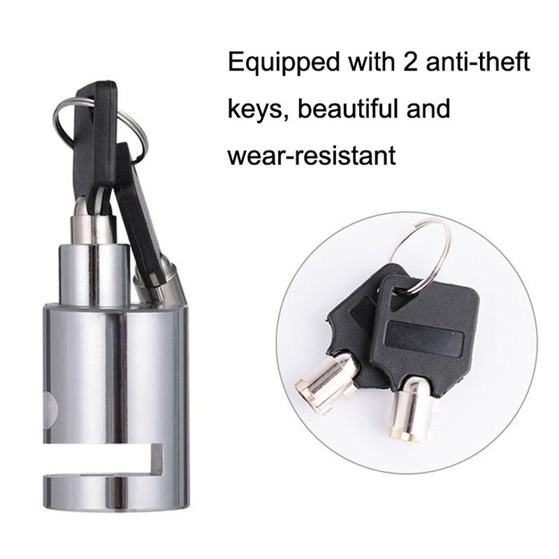 BG A7 Heavy Duty Bicycle Disc Brake Lock Anti Theft Keyless Security For Bikes Motorcycles 1