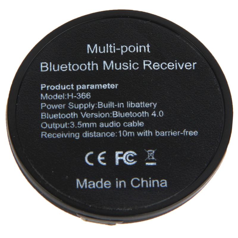 H366 Bluetooth Audio Receiver Wireless Adapter With Hands Free Car Kit 4