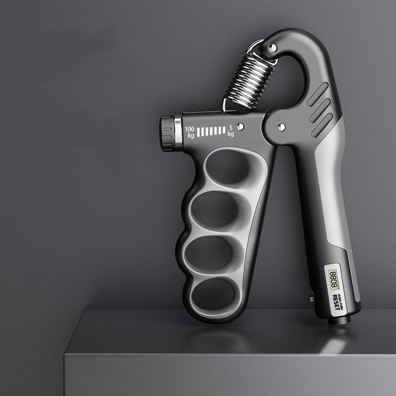 Adjustable Hand Grip Strengthener 5 To 100kg Forearm Trainer For Strength Rehab Fitness 3