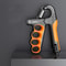 Adjustable Hand Grip Strengthener 5 To 100kg Forearm Trainer For Strength Rehab Fitness 7