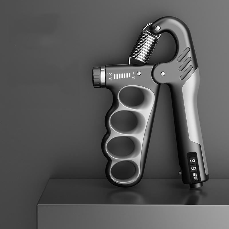 Adjustable Hand Grip Strengthener 5 To 100kg Forearm Trainer For Strength Rehab Fitness 11