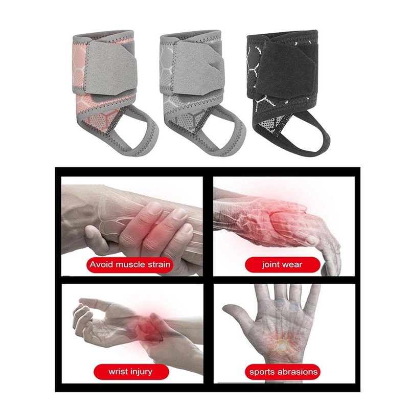 Breathable Adjustable Wrist Support Brace For Sports And Tendon Protection 3