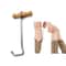 Wood Handle Boot Puller Hook Long Shoe Horn For Cowboy Boots 3