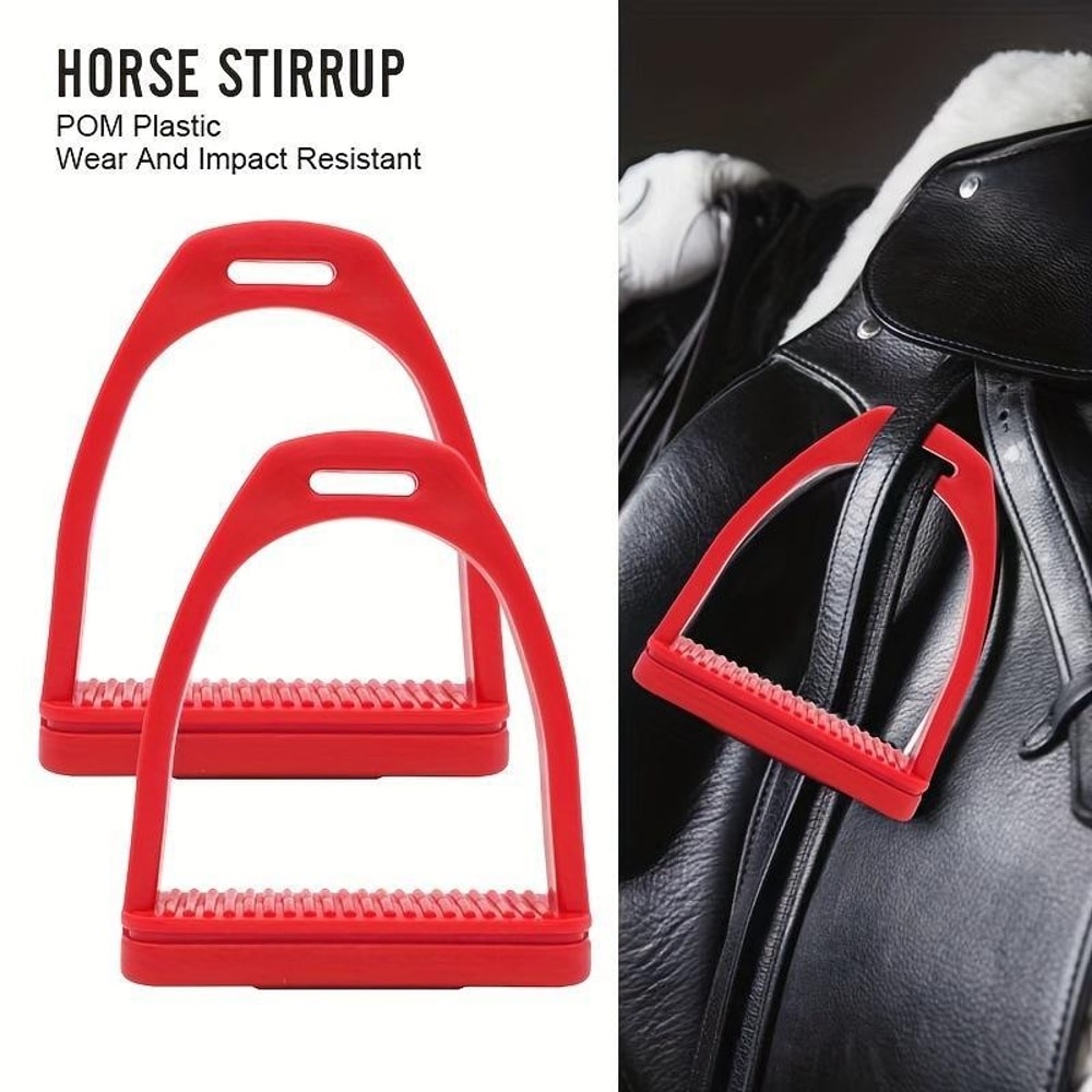 High Strength Engineering Plastic Stirrup With Non Slip Rubber Pads 1