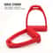 High Strength Engineering Plastic Stirrup With Non Slip Rubber Pads 8