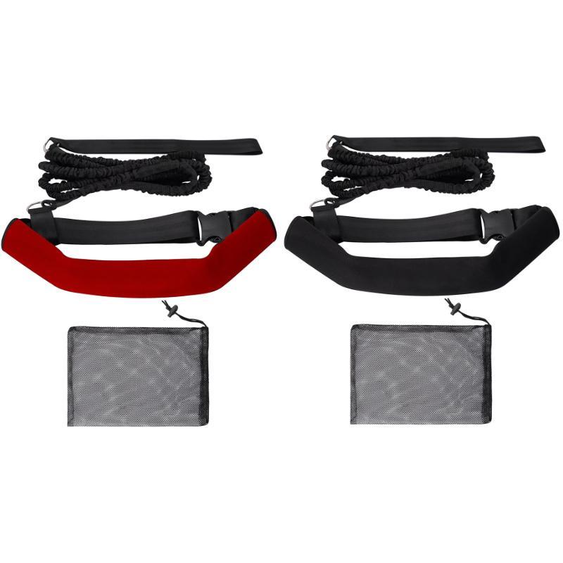 Swimming Training Resistance Belt With Elastic Cord Set Strength Endurance 0