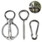 Premium Horse Tether Buckles Set Durable Equestrian Safety Rope Clips 7