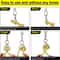 Premium Horse Tether Buckles Set Durable Equestrian Safety Rope Clips 9